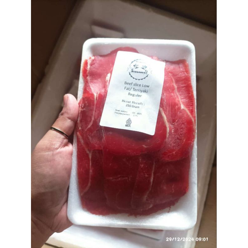 

Beef Slice Teriyaki Tanpa Lemak 250gr