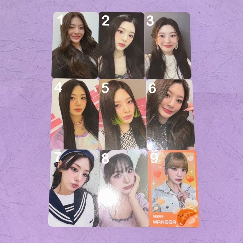 stayc isa seeun teddy bear young luv we need love metamorphic pob benefit pc photocard album