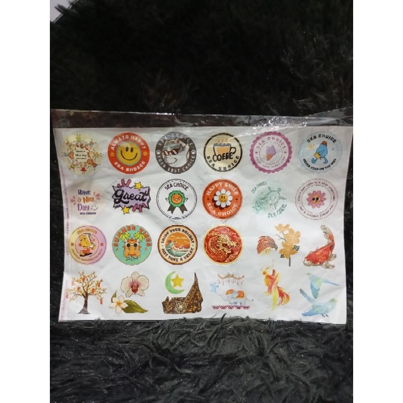 

[READY STOCK] STIKER PVC STIKER TUMBLER HP LAPTOP NOTEBOOK KOPER STIKER SEA CHOICE