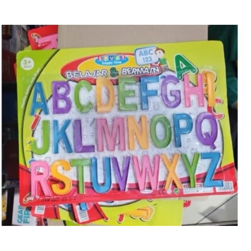 mainan belajar edukasi anak abjad abcd