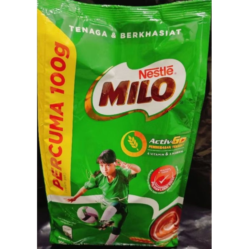 

Milo Refill 900+100Gr