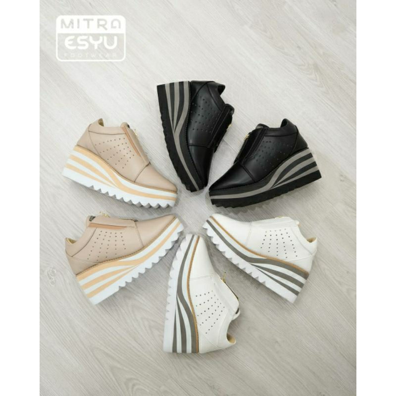Neva series sepatu wedges esyu