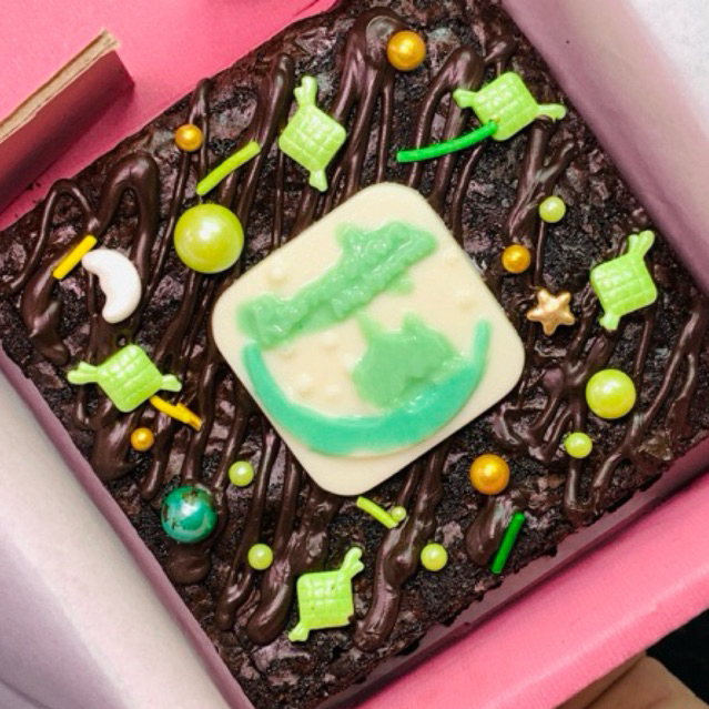 

Premium Fudgy Brownies Eid Mubarak/Ramadan/Idul Fitri Hampers