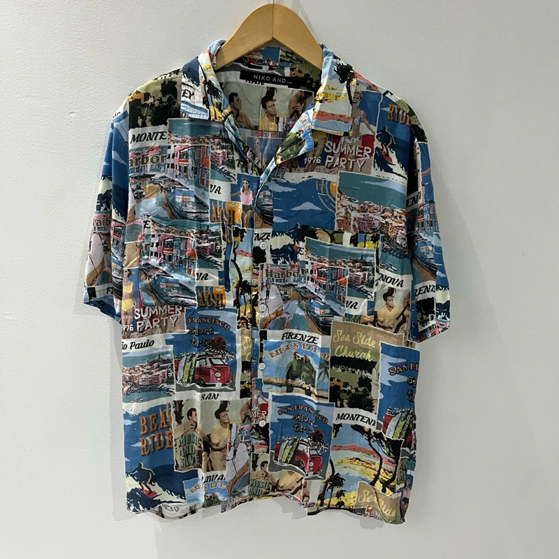 kemeja motif niko and