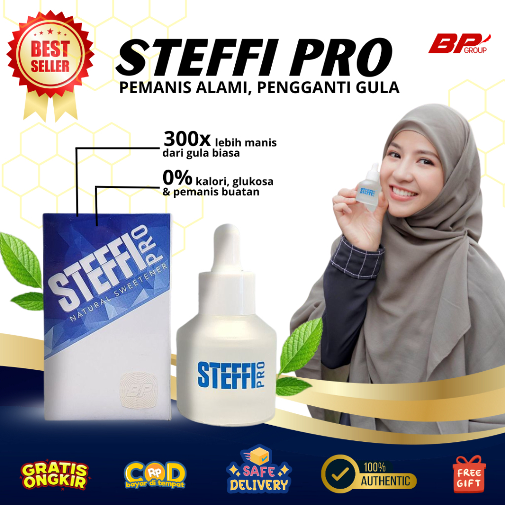 

STEFFI PRO HALAL BPOM 100% stevia pengganti gula alami aman untuk anak dan dewasa, penderie diabetes, kolesterol dan untuk diet sehat