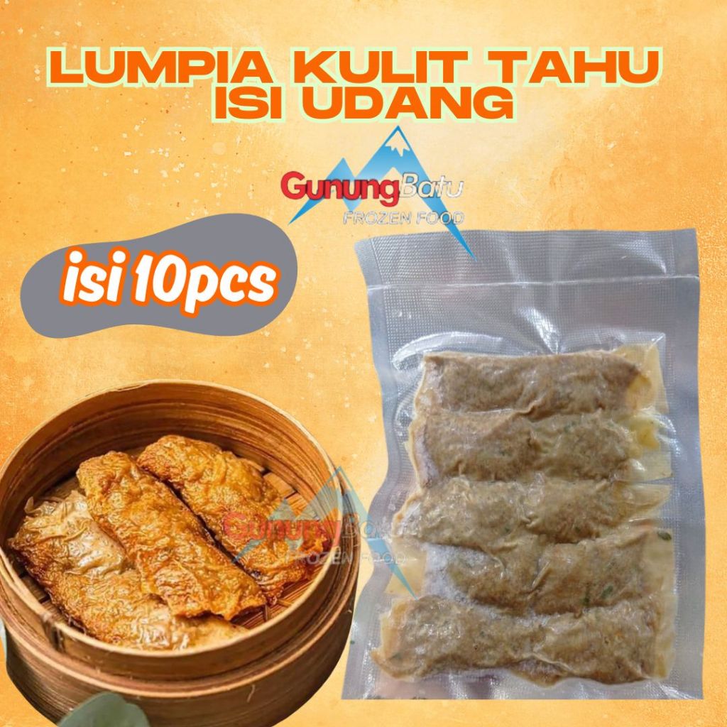 

LUMPIA KULIT TAHU ISI UDANG ISI 10PCS