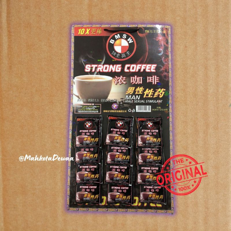 

Strong Coffee 1 Papan isi 20 Sachet