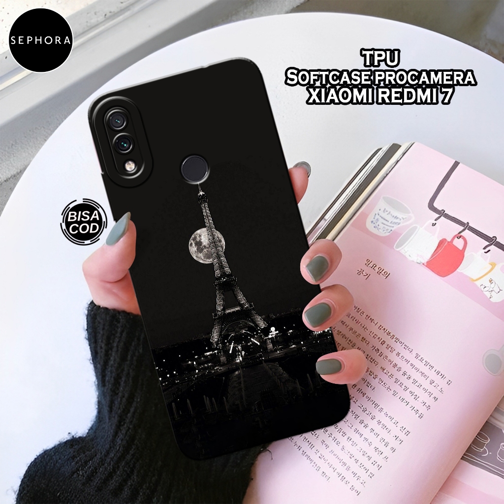 Case Xiaomi Redmi 7 Terbaru - Fashion Case Aesthetic - Softcase Xiaomi Redmi 7 - Case Pro Camera - C