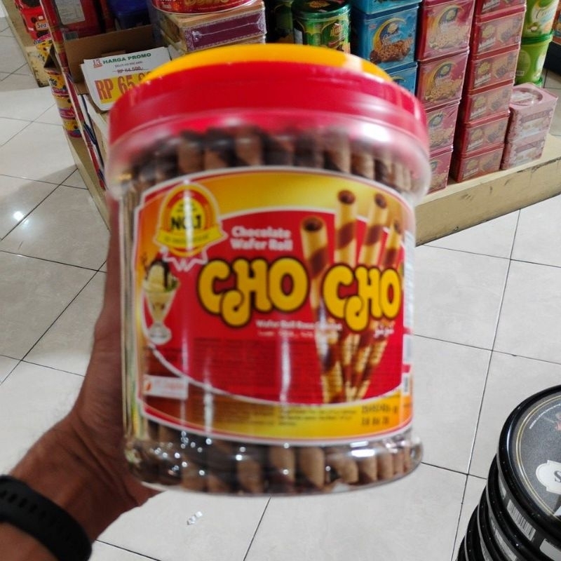 Chocho Chocolate Wafer Roll 500gr Toples