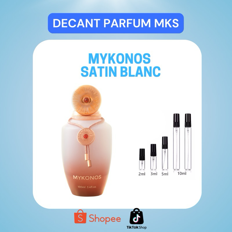 Decant Mykonos Satin Blanc