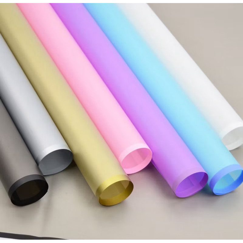 

Kertas Buket Pontianak Flower Wrapping Varian Transparant List Paper Florist Kertas Buket Bunga Cellophane