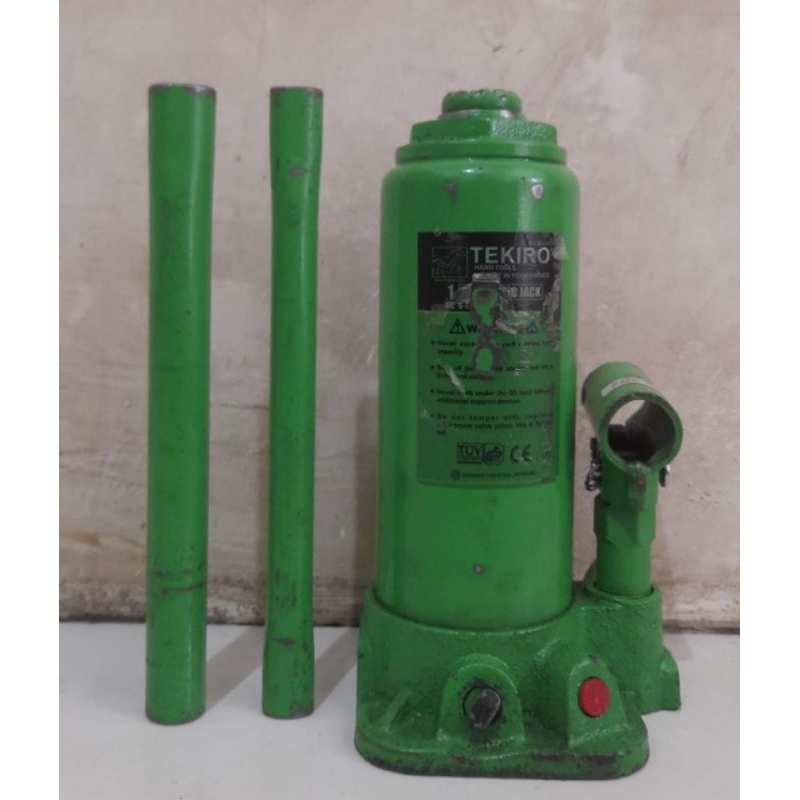 Dongkrak Botol Tekiro 6 Ton + Stang Dongkrak