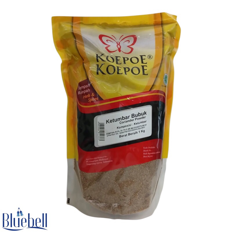 

Ketumbar Koepoe Koepoe 1Kg Coriander Powder
