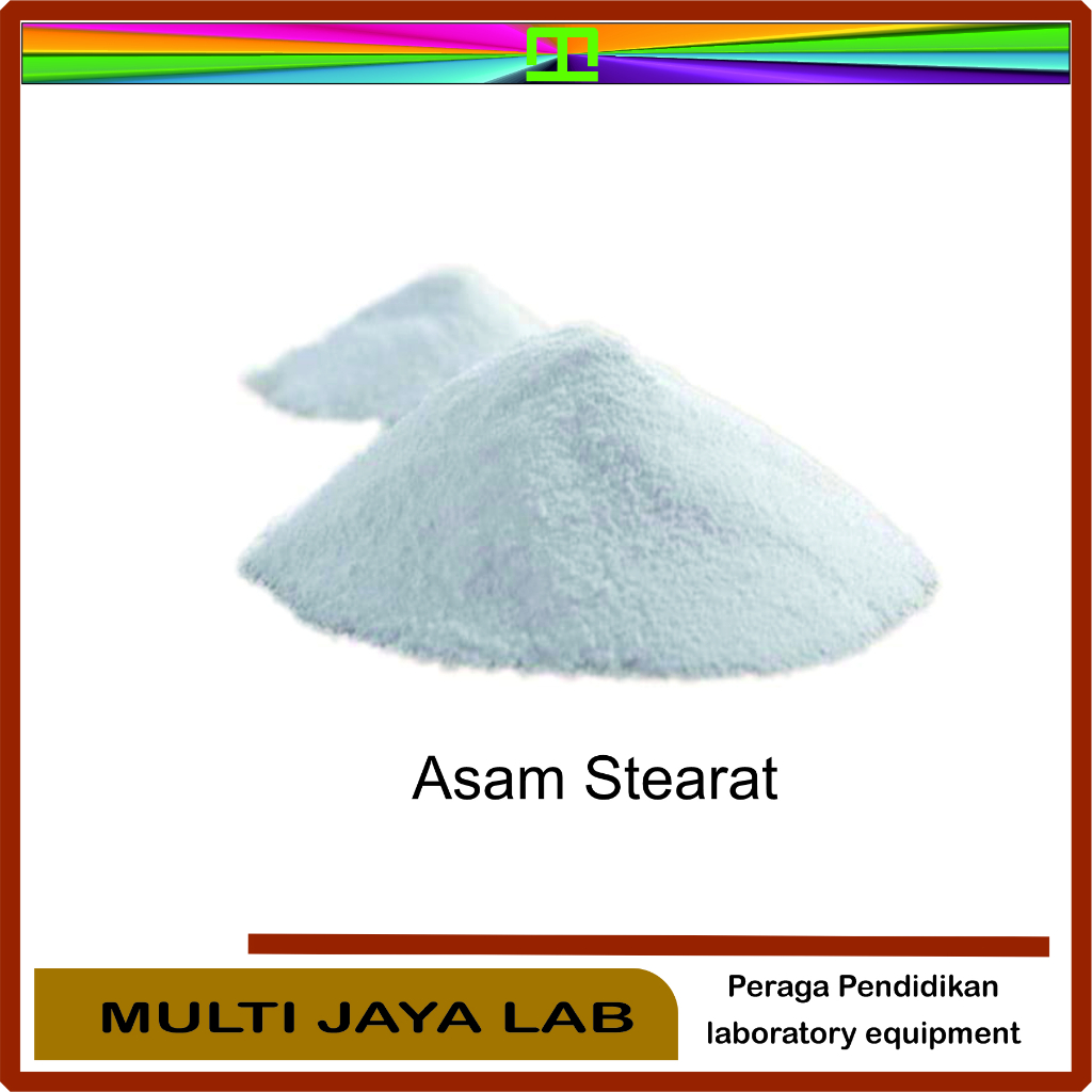 

Stearic Acid / Asam stearat / Asam oktadekanoat (1Kg)