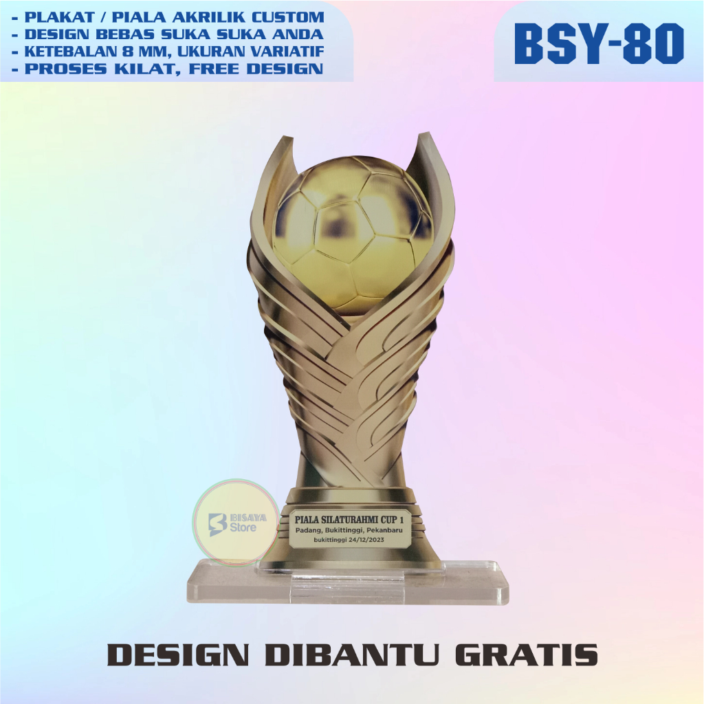 PIALA BOLA, TROPY BOLA, PIALA FUTSAL, TROPY FUTSAL, PIALA MINI SOCCER, PIALA, TROPHY, TROPY, TROPI, 