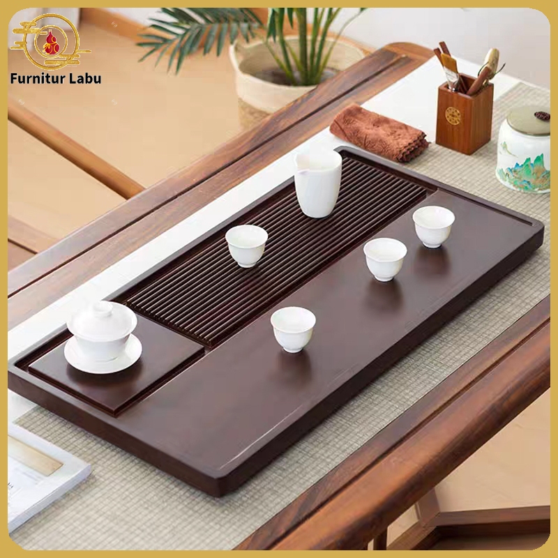 nampan aesthetic/teh/baki estetik/meja teh/nampan teh/nampan besar/talam nampa/nampan