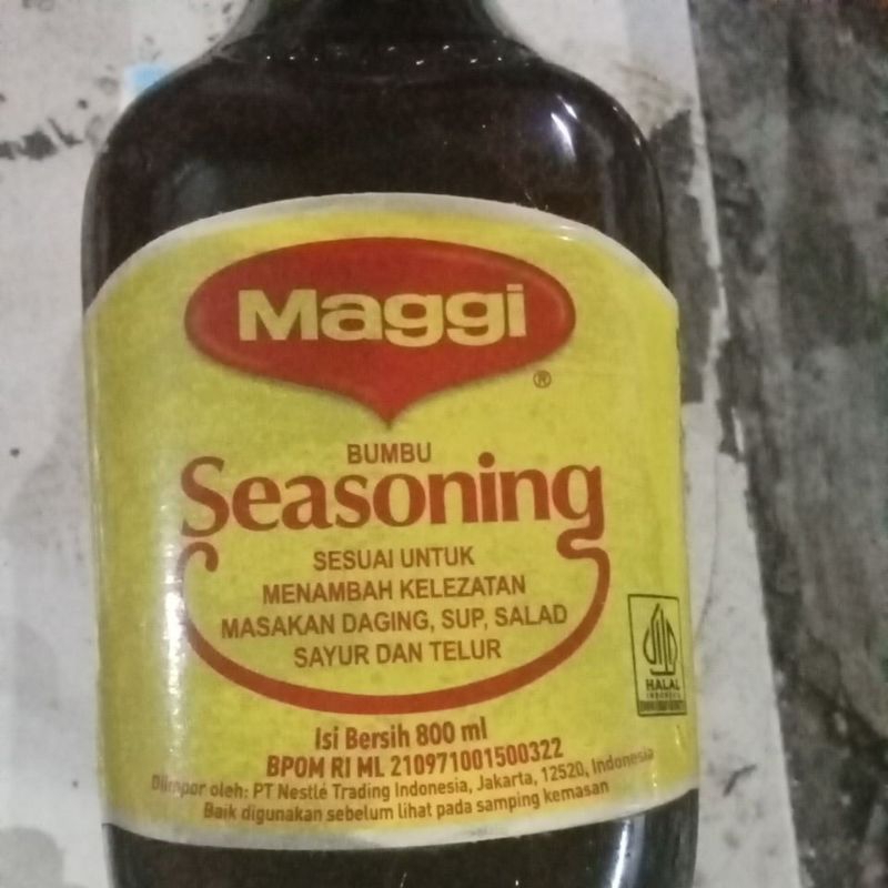 

manggi bumbu seasoning botol 800g exp 24/10/2026 rijek kemasan