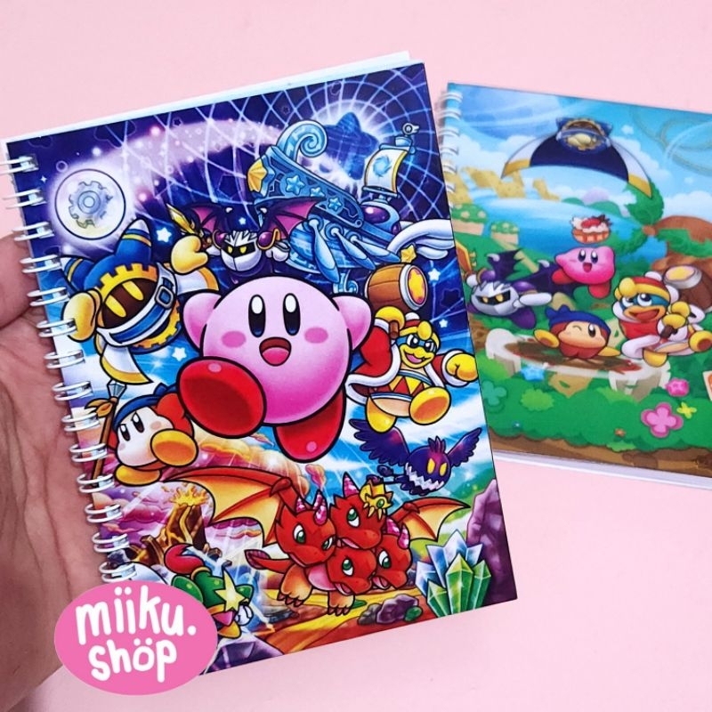 

NOTEBOOK RING / BUKU CATATAN KIRBY
