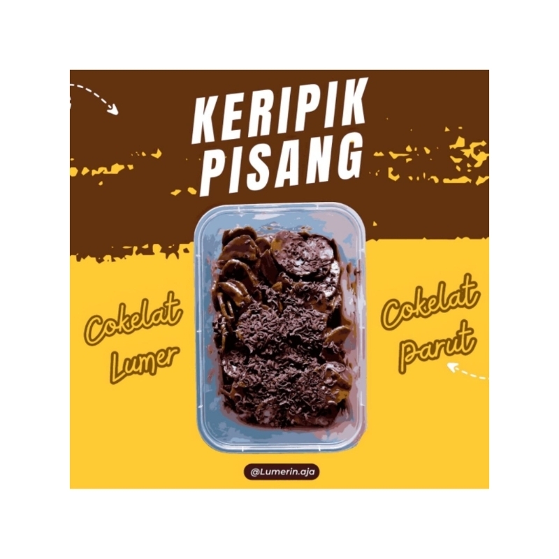 

Keripik Pisang Cokelat Lumer 500 Ml