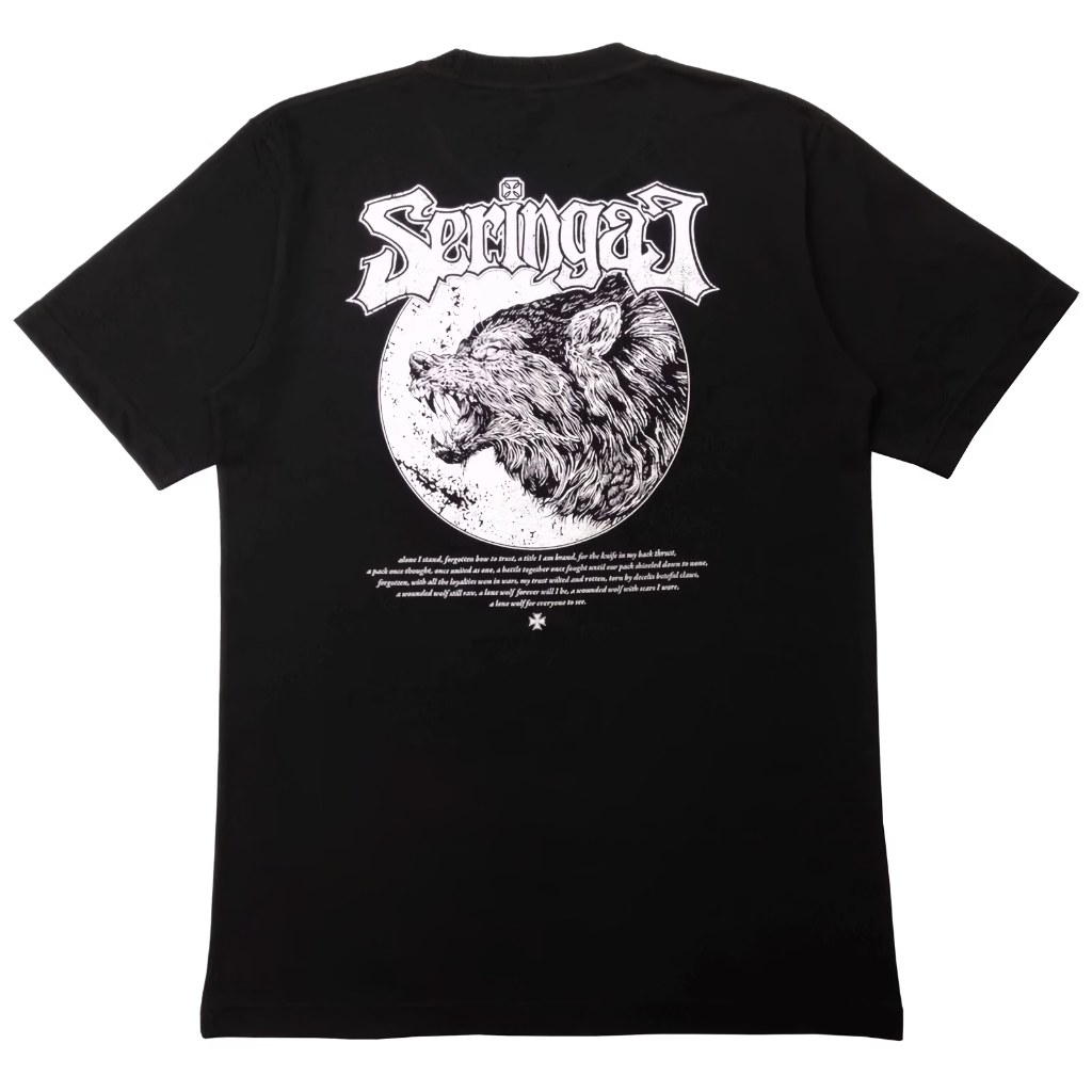 Tshirt Band Seringai Torn By Hate / Kaos Band Seringai Hitam Unisex | Cotton Combed 24s
