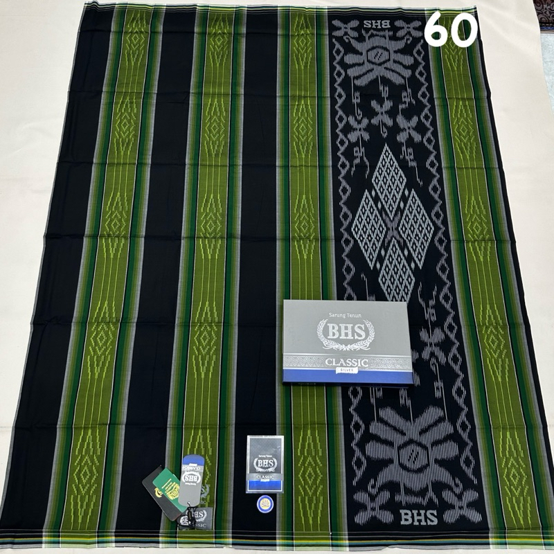 Sarung bhs classic songket kwg silver bhs original
