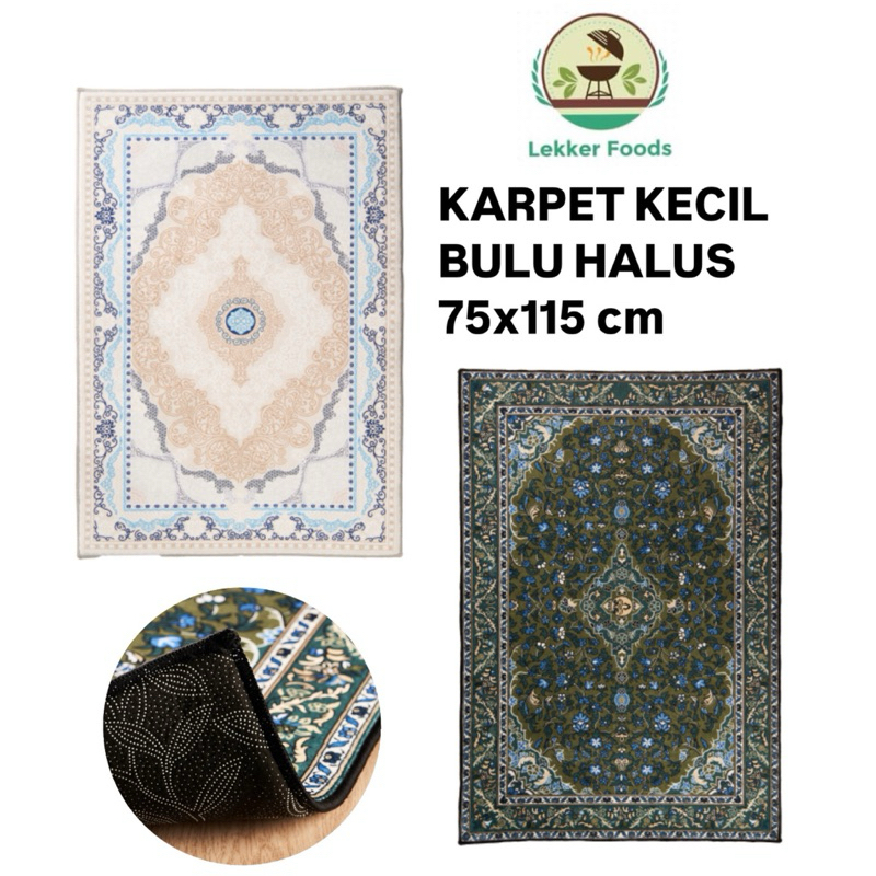 Karpet Kecil Bulu Halus Premium IK3A 75x115 cm