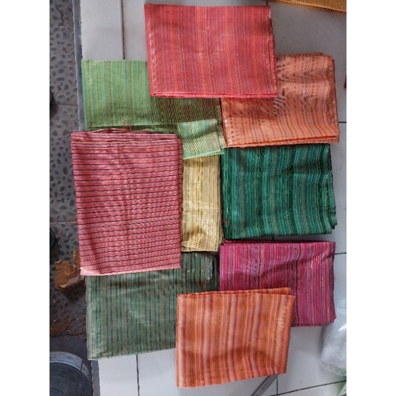 Kain Lurik Bali / Kain Egi / Kain Bali 50 cm x 50 cm