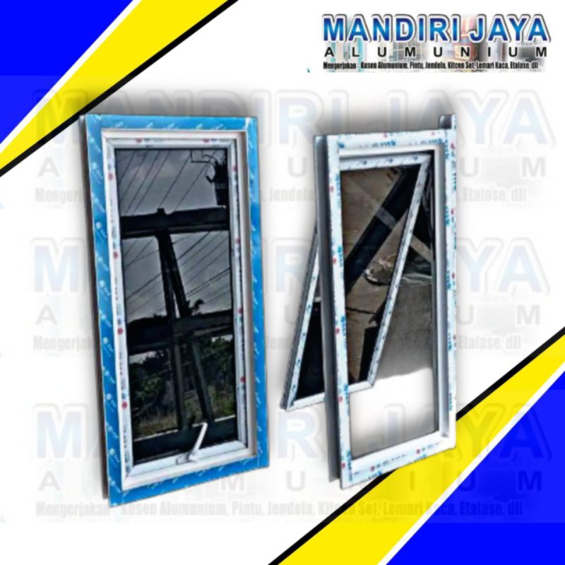JENDELA ALUMUNIUM-JENDELA MODERN-JENDELA RUMAH FREE PACKING KAYU