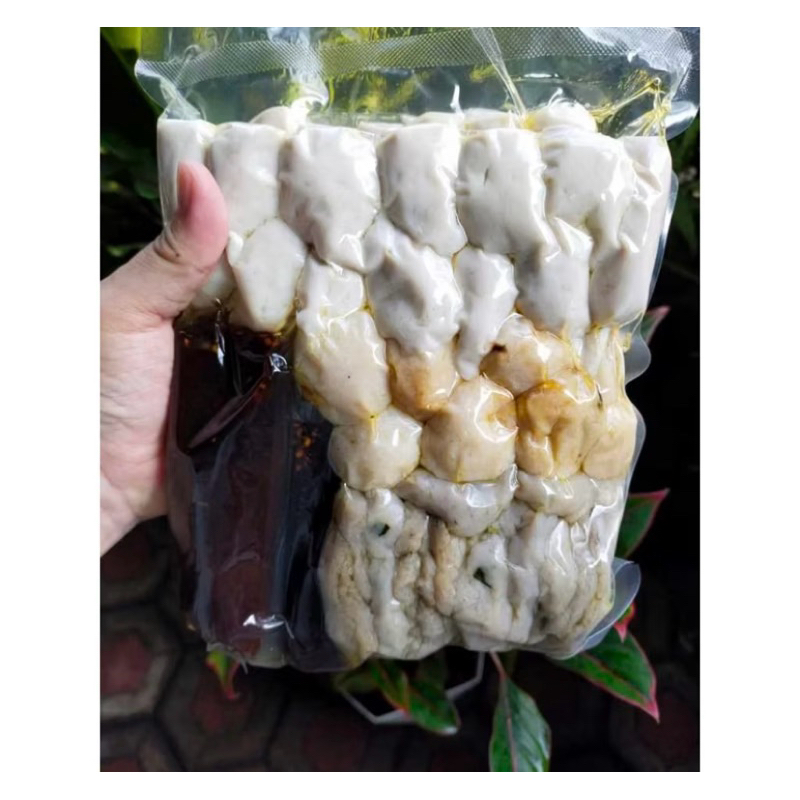 

Pempek campur isi 20 di vakum