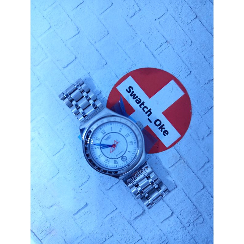 Swatch Irony Automatic YAS400 POISSON ROUGE METAL
