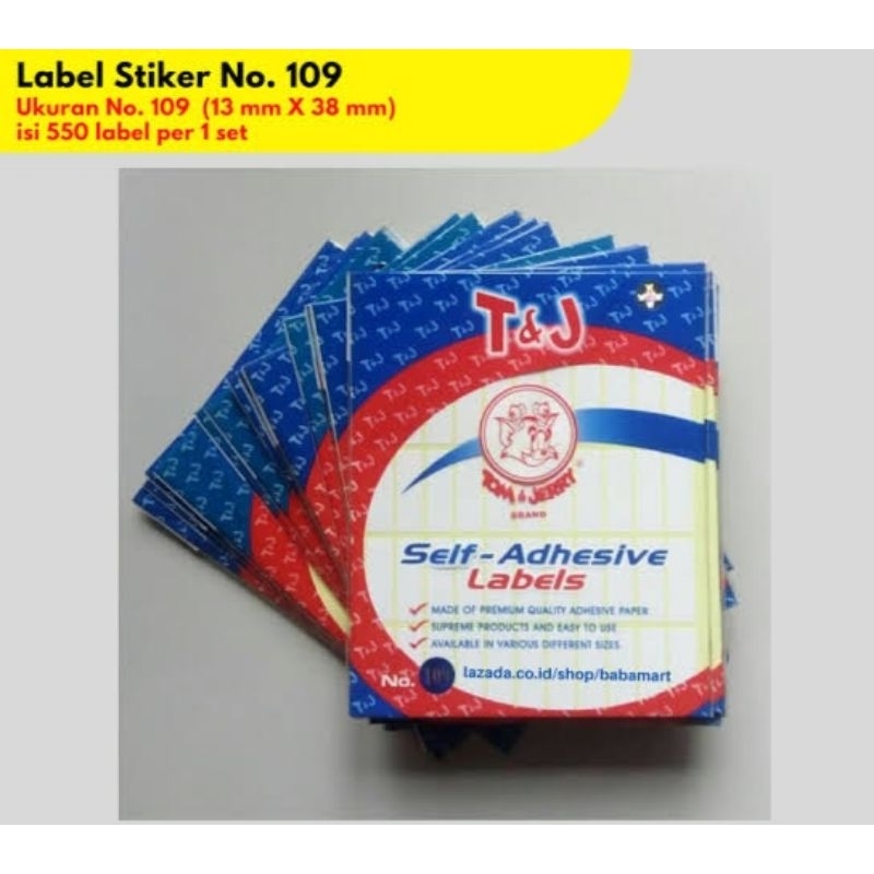 

label sticker tom n jerry kuat merekat