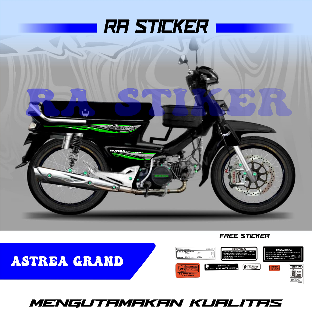 [COD] STRIPING ASTREA GRAND, STRIPING DREAM, ASTREA GRAND, STRIPING ASTREA TERBARU, STRIPING ASTREA 