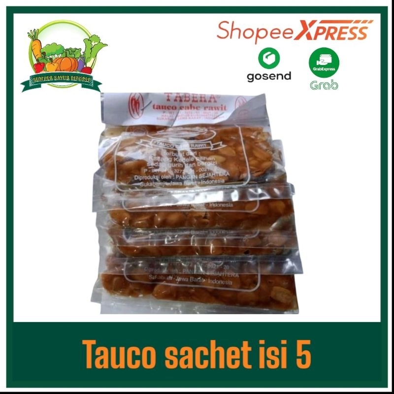 

Tauco sachet 1 renceng 5pcs