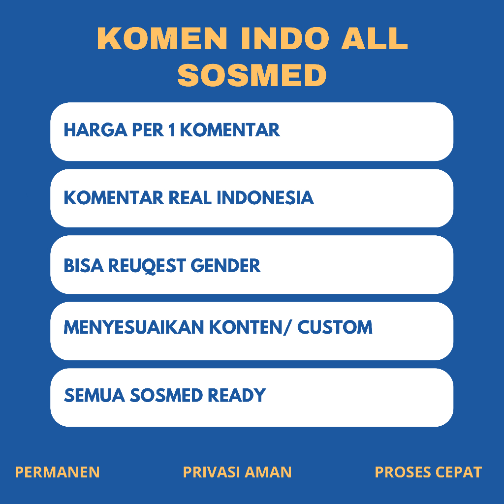JASA KOMEN INSTAGRAM KOMEN TIKTOK KOMEN FACEBOOK KOMEN TWITTER X
