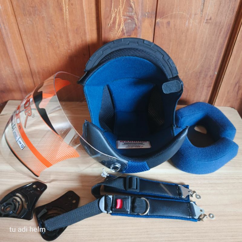 paket busa tali kaca helm kyt jet kyt lama