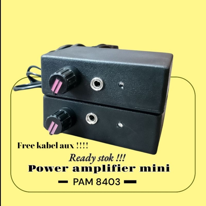 power•miniatur•classD•5volt•free•jack•input•