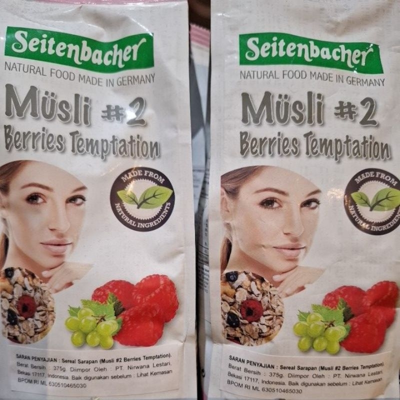 

Seitenbacher musli 2 berries temptation exp juli 2025