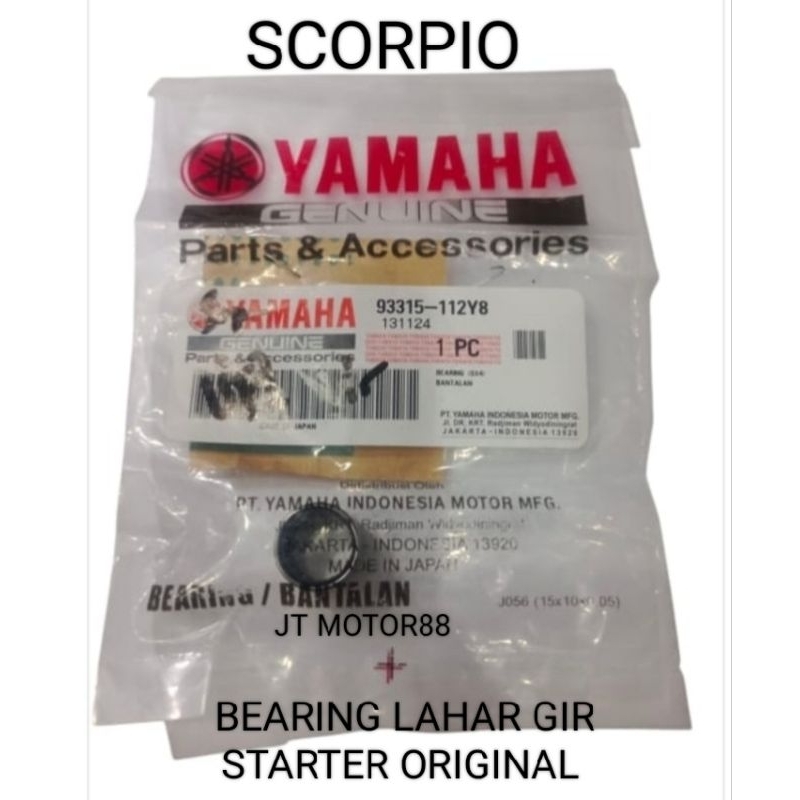 BEARING LAHAR GEAR GIR GIGI STATER KECIL SCORPIO ORIGINAL  93315 112Y8