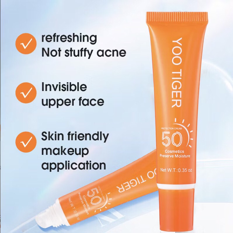 YOOTIGER Orange Sunscreen Sunblock SPF 50 SVMY Sun Block Sun Screen Wajah