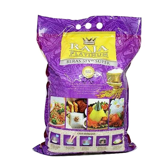 

BERAS RAJA PLATINUM DAN ULTIMA PREMIUM 5KG