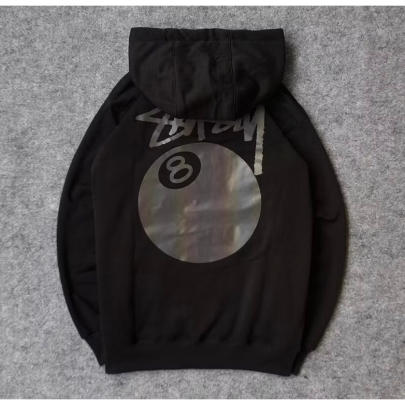 HD STUSSY HOLOGRAM BOLA BILLIARD BAHAN TEBEL LEMBUT