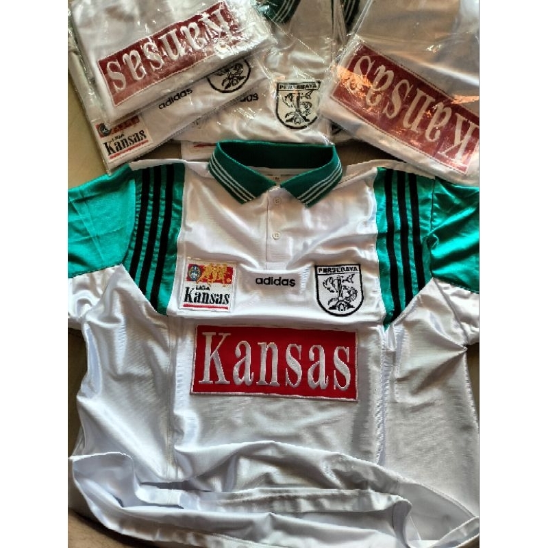 JERSEY RETRO PERSEBAYA KANSAS PUTIH