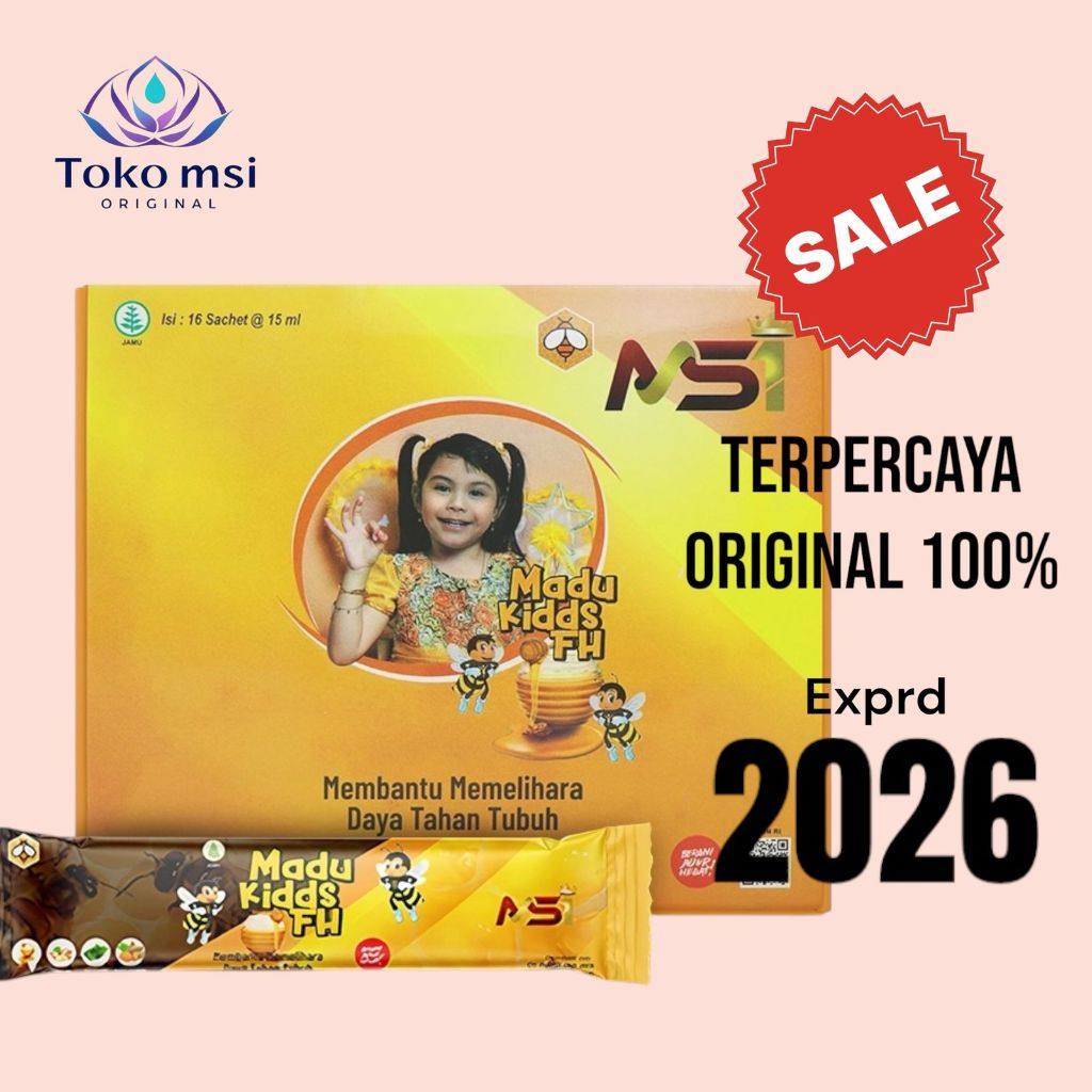 Produk Original Msi Kiddos Fh Madu untuk Anak