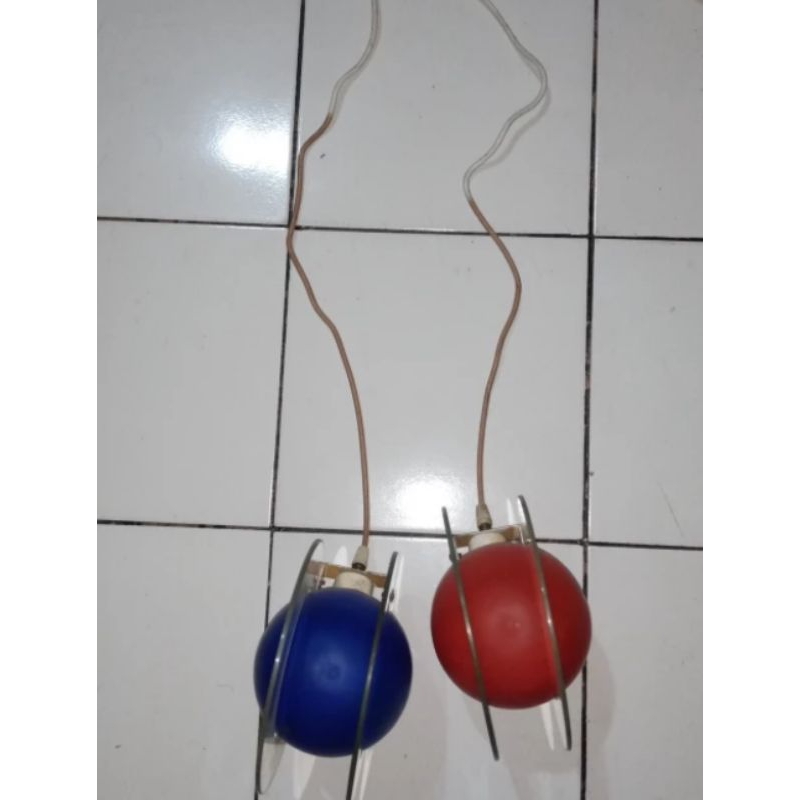 lampu jadul vintage lamp bulat saturnus saturn antik eropa