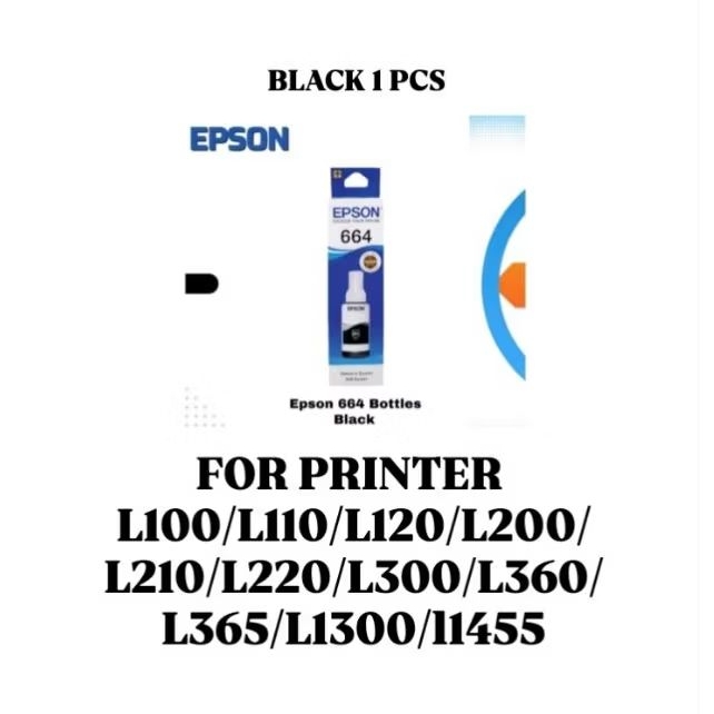 TINTA EPSON 664 ORIGINAL BLACK