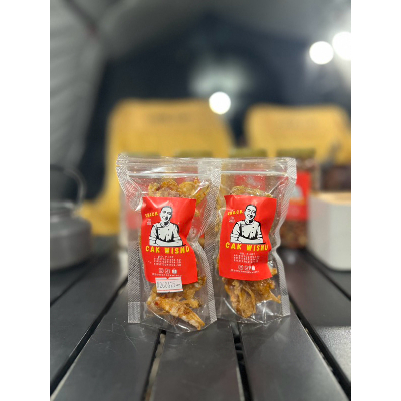

Keripik Ikan Kapas Balado 30 Gram Travel Size Premium Homemade