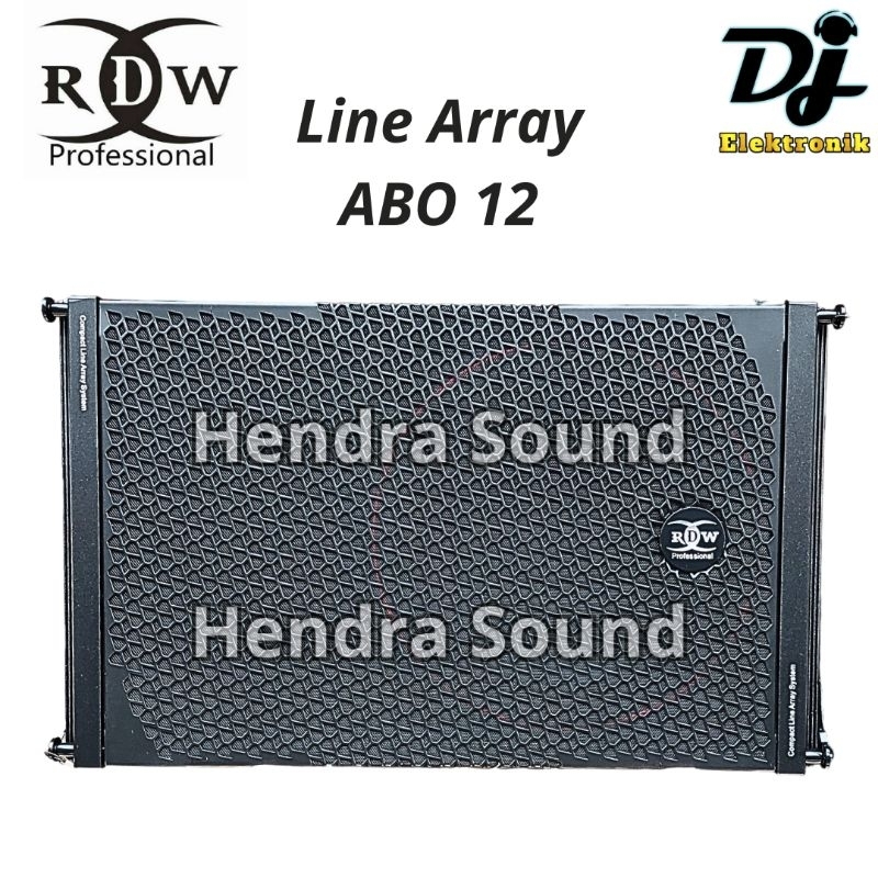 RDW ● ABO 12 / ABO12 - Speaker Line Array Pasif (12 icnh)