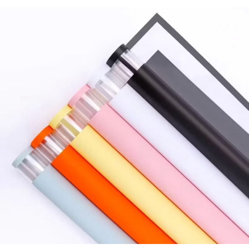 

Flower Wrapping Varian List Frame Transparant Bening Bi Color Premium Paper Florist Kertas Buket Bunga Korea Cellophane List Frame Transparant Cellophane Pontianak Kertas Buket Pontianak
