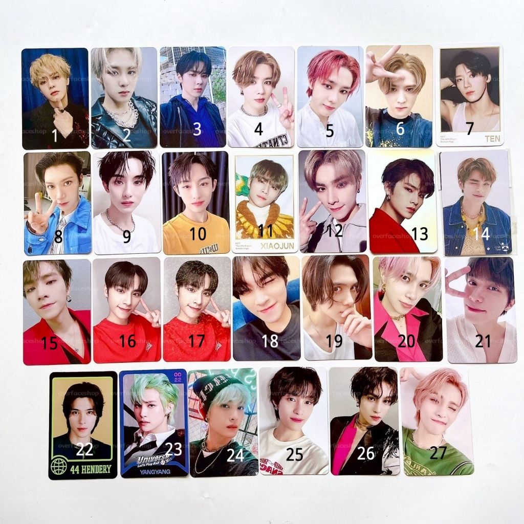 [BISA COD] (B1G1F) WAYV KUN TEN WINWIN XIAOJUN HENDERY YANGYANG xiaodery dejun aheng photocard pc no