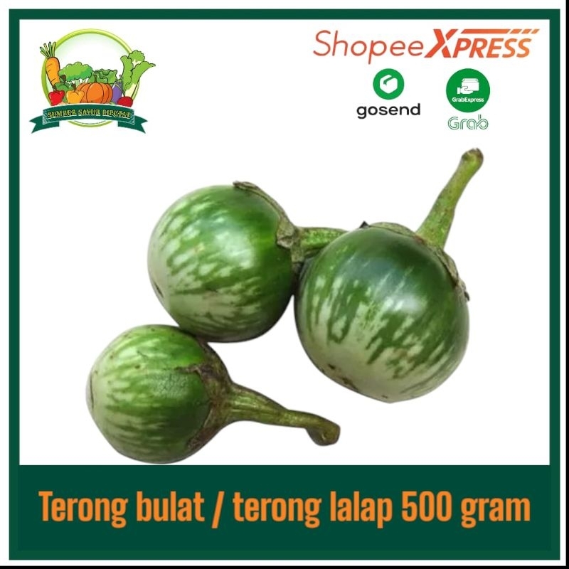 

Terong bulat lalap 500 gram - KIRIM INSTAN